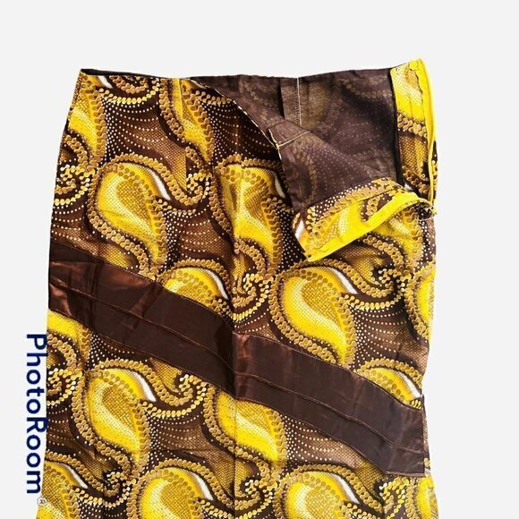 Ankara print Skirt and Blouse Set. size large - Picture 8 of 9